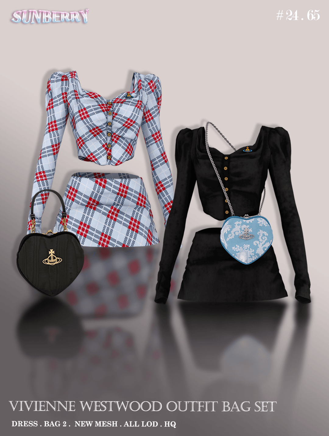Аутфит с сумочками Vivienne Westwood Outfit